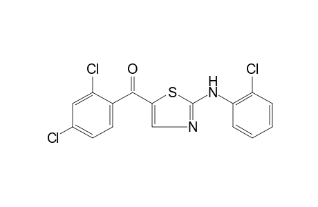 2-(o-CHLOROANILINO)-5-THIAZOLYL 2,4-DICHLOROPHENYL KETONE