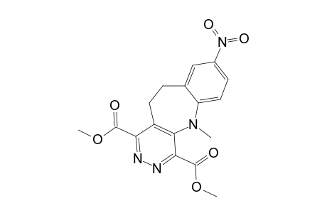 Dimethyl 10,11-Dihydro-5-methyl-8-nitro-5H-pyridazino[4,5-b][1]benzazepine-1,4-dicarboxylate