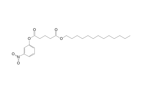 Glutaric acid, 3-nitrophenyl tridecyl ester