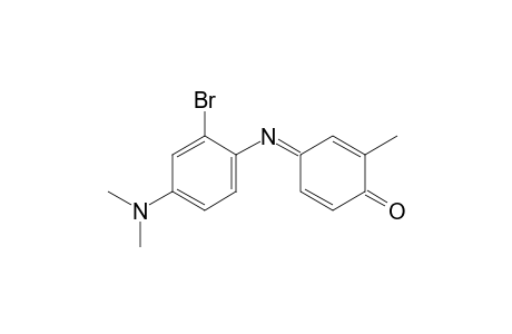 N-(2-bromo-4-dimethylaminophenyl)-2-methyl-p-benzoquinone imine