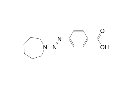 4-[(E)-1-Azepanyldiazenyl]benzoic acid