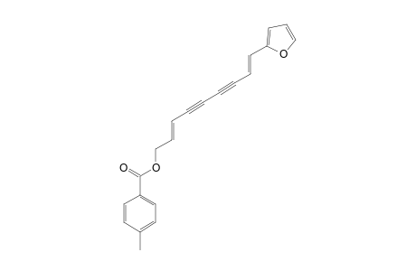 1-(2-FURYL)-(1E,7E)-NONADIENE-3,5-DIYNE-9-YL-4-METHYL-BENZOATE