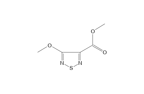 4-methoxy-1,2,5-thiadiazole-3-carboxylic acid, methyl ester