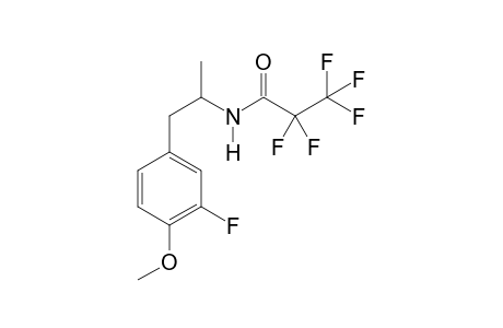 3-Fluoro-4-methoxyamphetamine pfp