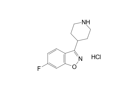 6-Fluoro-3-(4-piperidinyl)-1,2-benzisoxazole hydrochloride