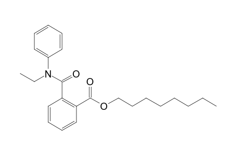 Phthalic acid, monoamide, N-ethyl-N-phenyl-, octyl ester