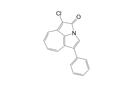 1-Chloro-4-phenyl-2,2a-dihydro-2a-azacyclopent[cd]azulen-2-one