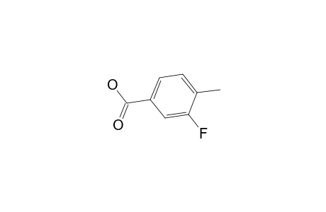 3-Fluoro-4-methylbenzoic acid