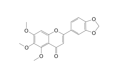 3',4'-METHYLENEDIOXY-5,6,7-TRIMETHOXYFLAVONE