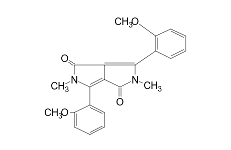 3,6-BIS(o-METHOXYPHENYL)-2,5-DIMETHYLPYRROLO[3,4-c]PYRROLE-1,4(2H,5H)-DIONE (relaxed crystal lattice)