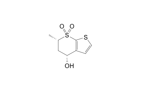 (4R,6S)-4-HYDROXY-6-METHYL-5,6-DIHYDRO-4H-THIENO-[2,3-B]-THIOPYRAN-7,7-DIOXIDE