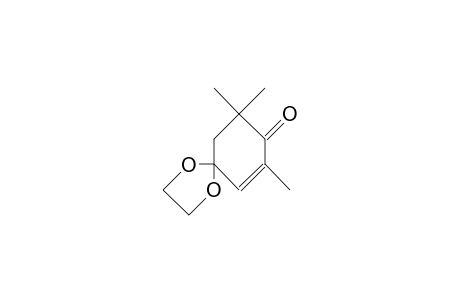 7,7,9-trimethyl-1,4-dioxaspiro[4.5]dec-9-en-8-one