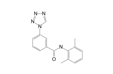 Benzamide, N-(2,6-dimethylphenyl)-3-(tetrazol-1-yl)-