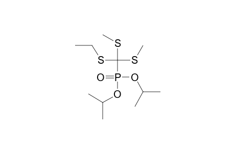 DIISOPROPYL-[BIS-(METHYLTHIO)-(ETHYLTHIO)-METHYL]-PHOSPHONATE