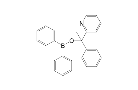 Diphenylborinic acid, ester with a-methyl-a-phenyl-2-pyridinemethanol