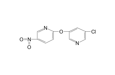 3-chloro-5-[(5-nitro-2-pyridyl)oxy]pyridine