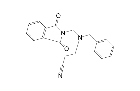 N-{[BENZYL(2-CYANOETHYL)AMINO]METHYL}PHTHALIMIDE