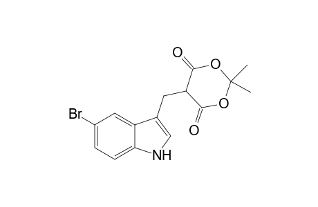 3-[(2,2-Dimethyl-4,6-dioxo-1,3-dioxolan-5-yl)methyl]-5-bromoindole