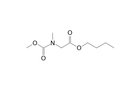 Glycine, N-methyl-N-methoxycarbonyl-, butyl ester