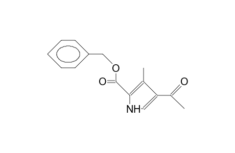 4-ACETYL-3-METHYLPYRROL-2-CARBONSAEUREBENZYLESTER