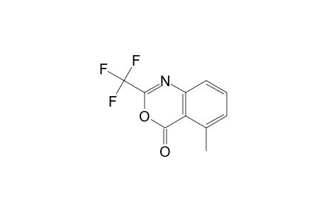 2-TRIFLUOROMETHYL-5-METHYL-4H-3,1-BENZOXAZIN-4-ONE