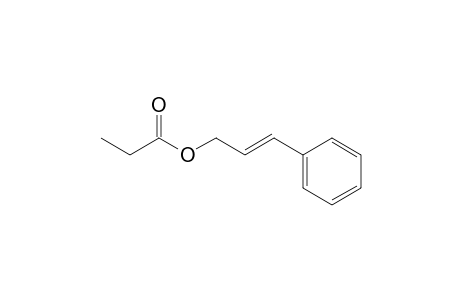 2-Propen-1-ol, 3-phenyl-, propanoate