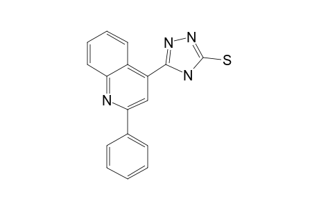 5-(2-Phenylquinolin-4-yl)-4H-[1,2,4]triazol-3-thiol