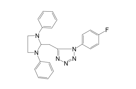 5-[(1,3-diphenyl-2-imidazolidinyl)methyl]-1-(p-fluorophenyl)-1H-tetrazole
