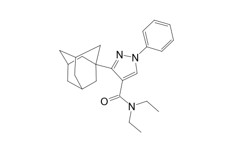 3-(1-adamantyl)-N,N-diethyl-1-phenyl-1H-pyrazole-4-carboxamide