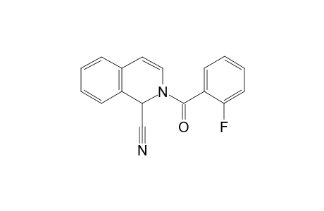 2-(2-fluorobenzoyl)-1H-isoquinoline-1-carbonitrile