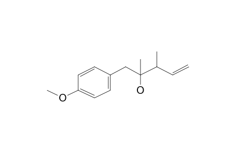 1-(4-Methoxyphenyl)-2,3-dimethylpent-4-en-2-ol