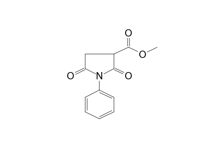 Methyl 2,5-dioxo-1-phenyl-3-pyrrolidinecarboxylate