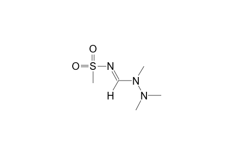 N-(methylsulfonyl)formimidic acid, trimethylhydrazide