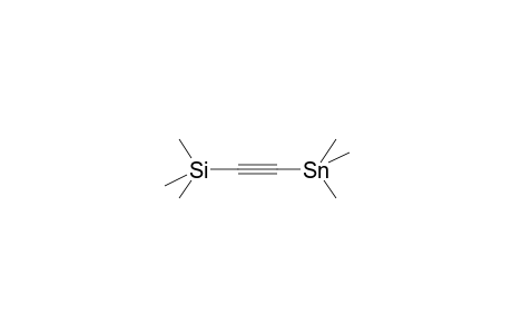 Trimethylsilyl-trimethylstannyl-ethyne