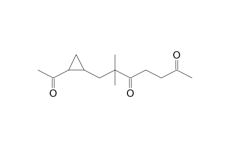 2,5-Heptanedione, 7-(2-acetylcyclopropyl)-6,6-dimethyl-