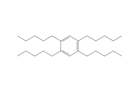 1,2,4,5-Tetrapentylbenzene