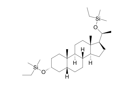 Androstane, silane deriv.