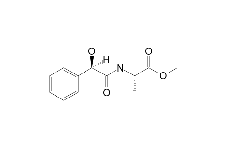 (2R)-Methyl N-[(2-hydroxy-2-phenyl)acetyl]-L-alaninate