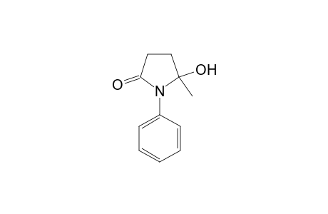 2-Pyrrolidinone, 5-hydroxy-5-methyl-1-phenyl-