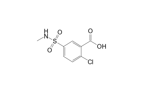 2-chloro-5-(methylsulfamoyl)benzoic acid