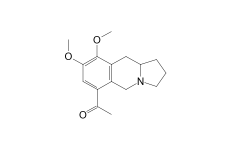 4-Acetyl-1,2-dimethoxy-5,7,8,9,9a,10-hexahydro-pyrrolo[1,2-b]isoquinoline
