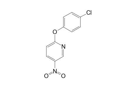 2-(p-chlorophenoxy)-5-nitropyridine