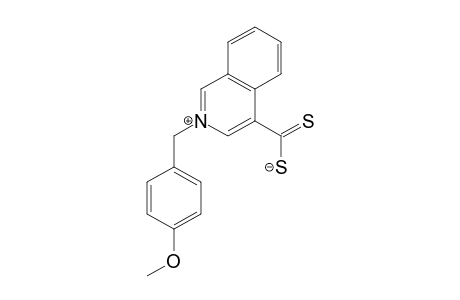 4-(DITHIOCARBOXY)-2-(p-METHOXYBENZYL)ISOQUINOLINIUM HYDROXIDE, INNER SALT