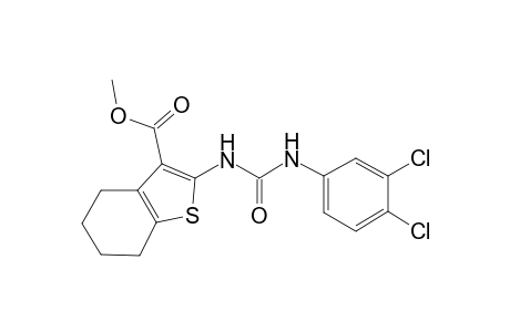 benzo[b]thiophene-3-carboxylic acid, 2-[[[(3,4-dichlorophenyl)amino]carbonyl]amino]-4,5,6,7-tetrahydro-, methyl ester