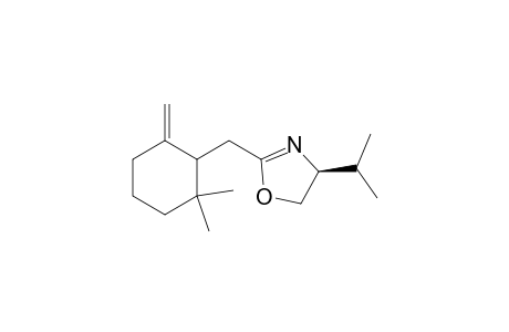 (4S,2'R)-2-((2,2-dimethyl-6-methylenecyclohex-1-yl)methyl)-4,5-dihydro-4-(1-methylethyl)oxazole