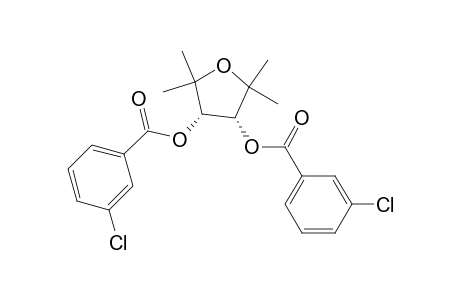 threo-Hexitol, 2,5-anhydro-1,6-dideoxy-2,5-di-C-methyl-, bis(3-chlorobenzoate)