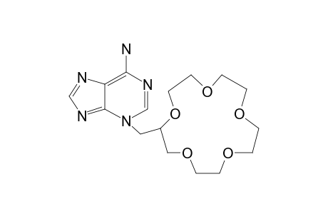 2-(6-Aminopurin-3-yl)-1,4,7,10,13-pentaoxacyclopentadecane