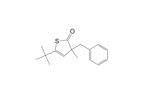 3-Benzyl-3-methyl-5-(t-butyl)-2(3H)-thiophenone