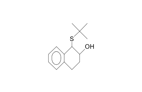 trans-1-(T-Butylthio)-1,2,3,4-tetrahydro-2-naphthol