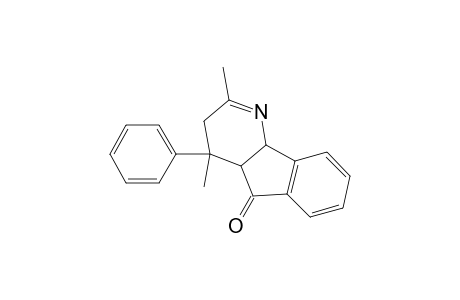 2,4-Dimethyl-5-oxo-4-phenyl-3H-4,4a,5,9b-tetrahydroindeno[1,2-b]pyridine